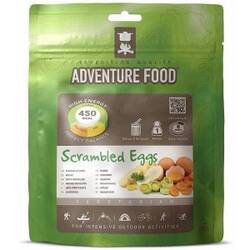 1 portion scambled eggs adventure food