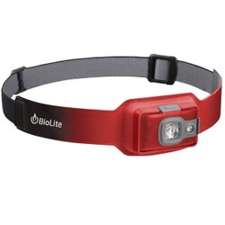 BioLite Headlamp 200 Genopladelig Pandelampe – Ember Red