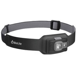 BioLite Headlamp 200 Genopladelig Pandelampe – Midnight Grey