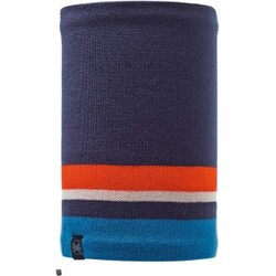 Knitted & Polar Fleece Neckwarmer Ovel Blue
