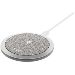 Deltaco Fast Wireless Charger, Iphone & Android, 10w, Grey – Oplader