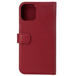 Essentials Iphone 12/12 Pro, Leather Wallet, Detachable, Red – Mobilcover