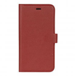 Essentials Iphone 6/7/8/se (2020), Læder Wallet Aftagelig, Rød – Mobilcover