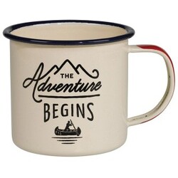 Cream the adventure begins gentlemens hardware mug