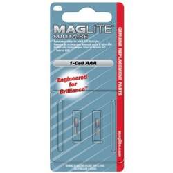 Maglite Replacement Lamp-Bulb for Solitaire 1-Cell AAA Flashlight – 2-pak