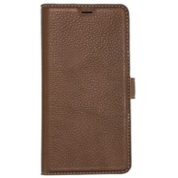 iPhone 11 Pro Max, Læder wallet aftagelig, brun – Mobilcover
