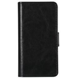 iPhone 6/7/8/SE (2020), PU wallet 2 kort, sort