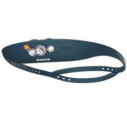 Knog Bandicoot genopladelig pandelampe – Indigo Blue