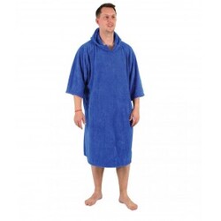 Lifeventure Changing Robe – Warm (blue) – Poncho