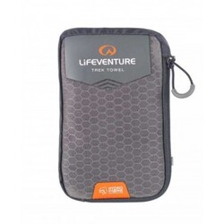 Lifeventure Hydrofibre Trek Towel – X Large (grey) – Håndklæde
