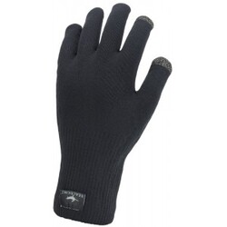 Sealskinz Waterproof All Weather Ultra Grip Knitte – Black – Str. L – Handsker