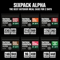 Tactical Foodpack Six Pack Alpha