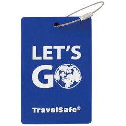 Travelsafe Address Labels Travelsafe – Blue – Str. Stk. – Rejseudstyr