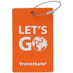 Travelsafe Address Labels Travelsafe – Orange – Str. Stk. – Rejseudstyr