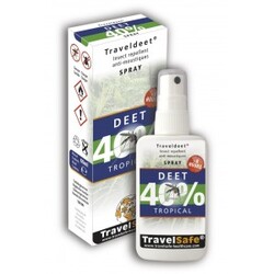 Travelsafe Traveldeet 40% (spray)     (no,se,dk,nl) – Rejseudstyr