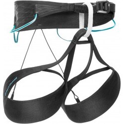 Black Diamond Airnet Harness – Women’s – Black-Aqua Verde – Str. XS – Klatreudstyr