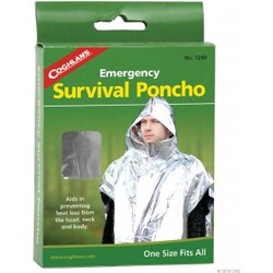 Coghlans Emergency Survival Poncho – Poncho