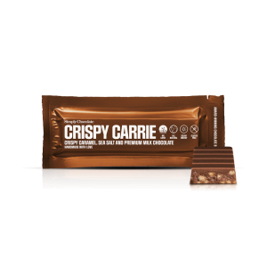 Crispy Carrie | Knasende karamel, havsalt og premium mælkechokolade