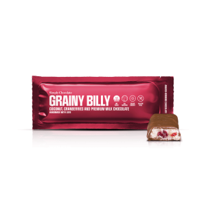 Grainy Billy | Kokos, tranebær og premium mælkechokolade