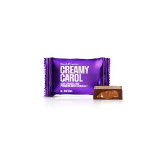 Creamy Carol – Box med 75 stk. bites | Blød karamel og premium mørk chokolade