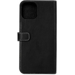 Essentials Iphone 12 Pro Max, Leather Wallet, Detach., Black – Mobilcover