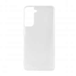 Essentials Samsung Galaxy S21 Tpu Back Cover, Transparent – Mobilcover