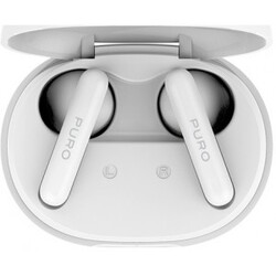 Puro Bluetooth Earphones Tws W/charging Base, White – Høretelefon