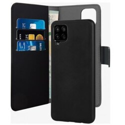 Puro Samsung Galaxy A12 Wallet Detachable, Black – Mobilcover