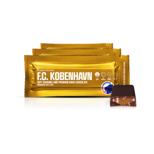FCK guldbar 12-pack | Blød karamel og mørk chokolade