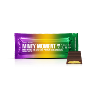Minty Moment | Mint, matcha the, crisp og mørk chokolade