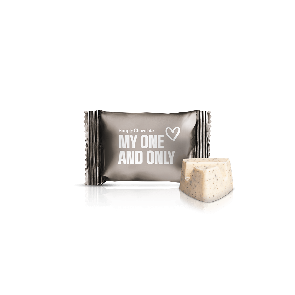 My One and Only | Persisk lakrids og premium hvid chokolade My One and Only | Persisk lakrids og premium hvid chokolade