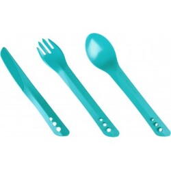 Lifeventure Ellipse Cutlery Set, Teal – Bestik