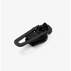 Zlideon Normal Metal Zipper L – Black – Str. L – Lynlås