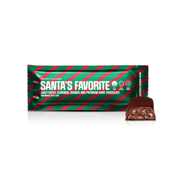 Santa's Favorite | Dadler, mandler, appelsin og mørk chokolade