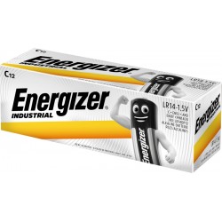 Energizer Industrial C 12 pack – Batteri