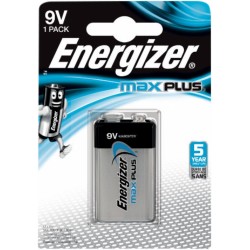 Energizer Max Plus 9V DP20 – Batteri