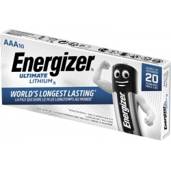 Energizer Ultimate Lithium AAA B2B 10 pack – Batteri