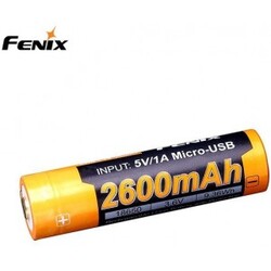 Fenix Batteries 18650 2600 Mah Usb – Batteri