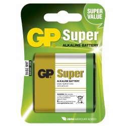Gp Super Alkaline 4,5V 312A/3LR12 Batteri – 1 stk.