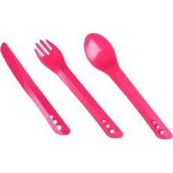 Lifeventure Ellipse Cutlery Set, Pink – Bestik