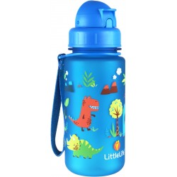 Littlelife Water Bottle, Dinosaurs, 400ml – Drikkeflaske