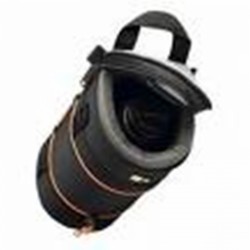 Case Logic SLR Lens Case – Black and Orange – Taske