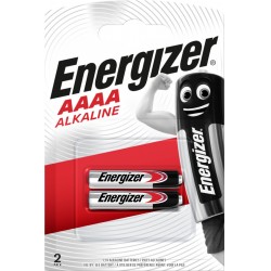 Energizer Alkaline AAAA 2 pack – Batteri