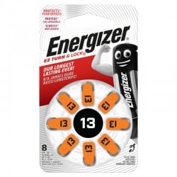 Energizer Hearing Aid 13 – 8 pack – Batteri
