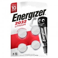 Energizer Lithium Miniature CR2032 4 pack – Batteri