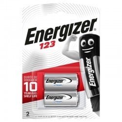 Energizer Lithium Photo 123 2 pack – Batteri