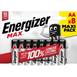 Energizer Max AA 8 Pack – Batteri