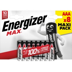 Energizer Max AAA 8 Pack – Batteri