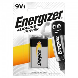 Energizer Power 9V 1 pack – Batteri