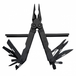 Sog Sof Powerlock Med Saks Og Skede – Sort – Black – Multitool